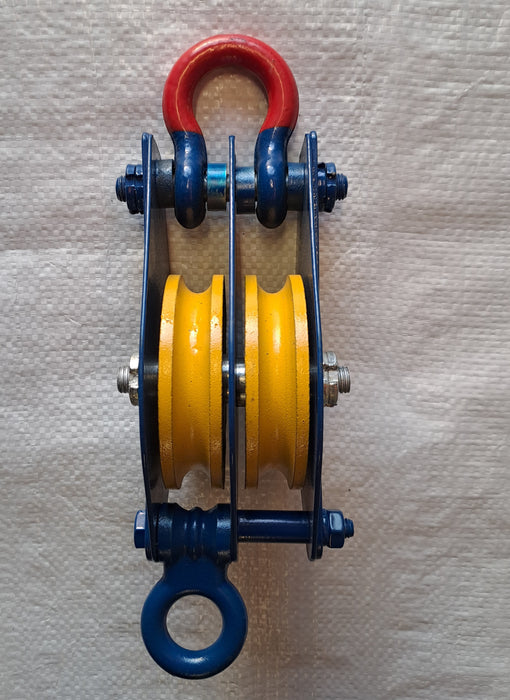 Single & Double Block Pulleys