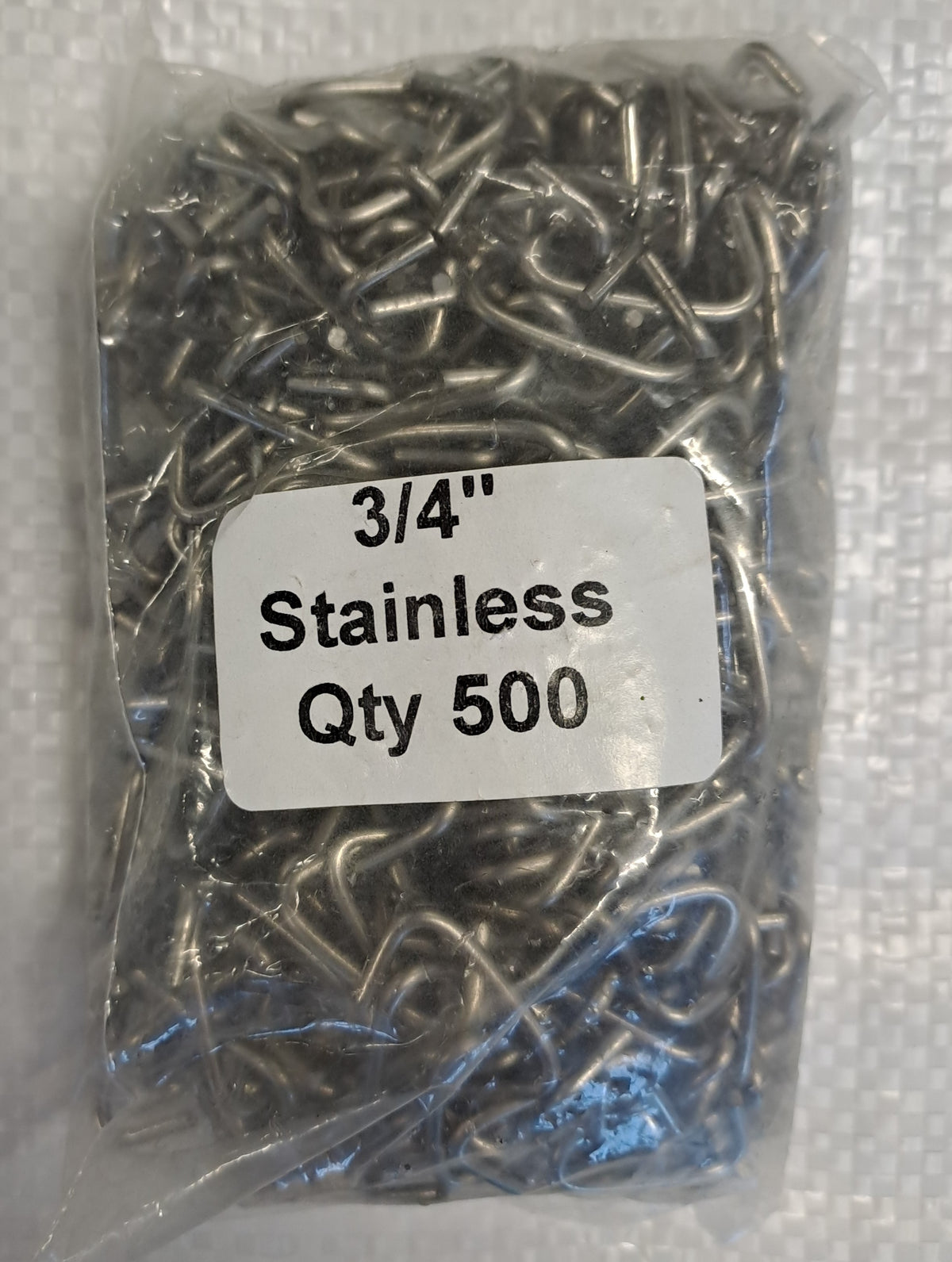 Stainless Hog Rings (Pack of 500) — KT Nets