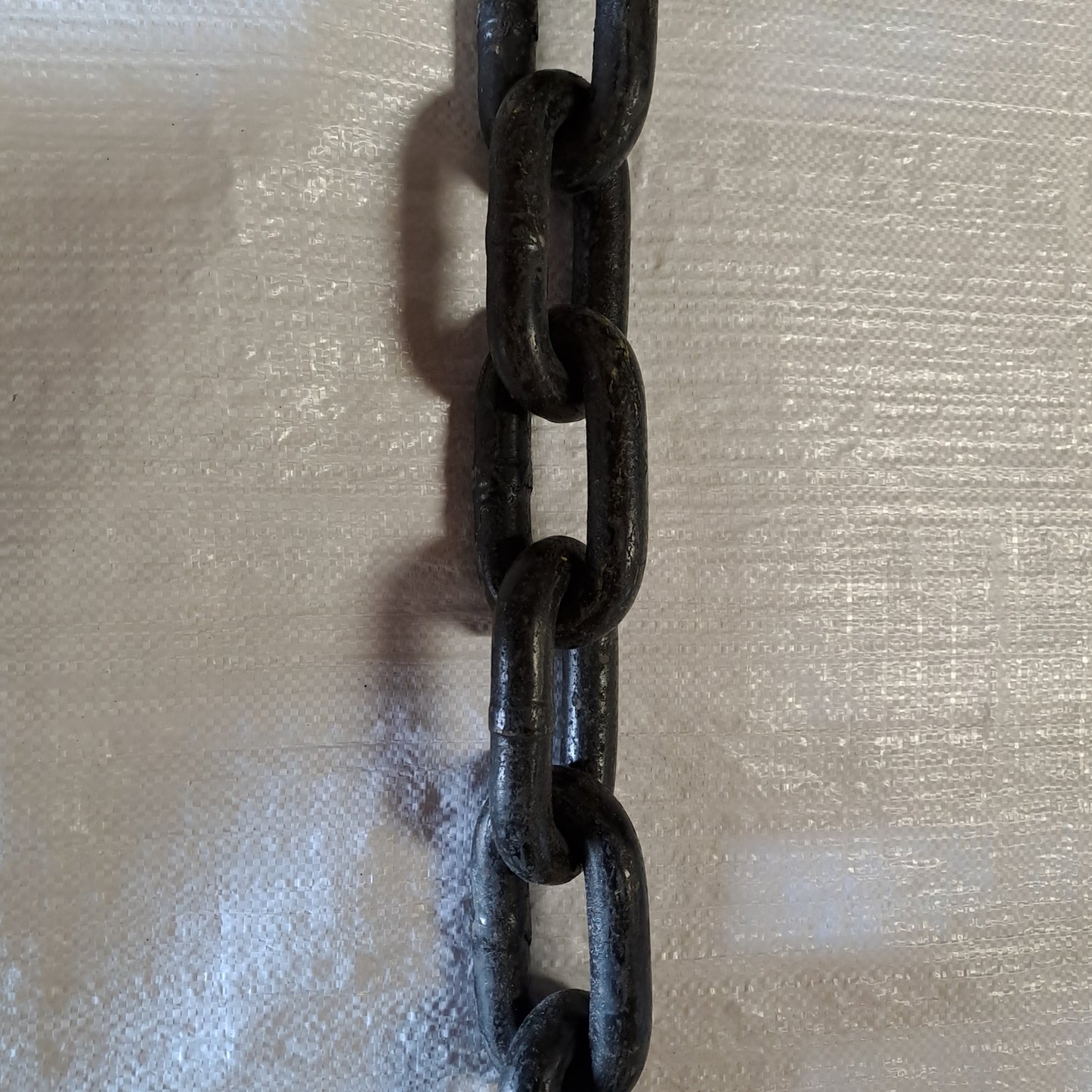Grade 70 Galv. Chain Mid-Link (Black)